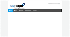 Desktop Screenshot of cdhood.co.uk